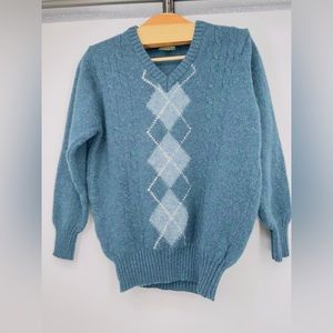 Vintage Fitzpatrick Of Ireland Shetland Wool Sweater Size‎ Eu38